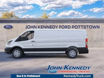2025 Ford Transit Cargo Van — rear three-quarter view