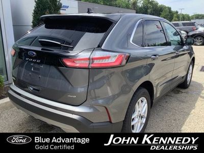 2022 Ford Edge — rear three-quarter view