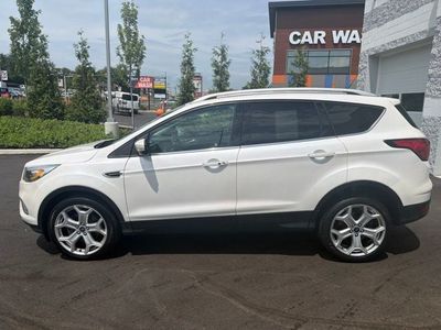 2019 Ford Escape — rear three-quarter view