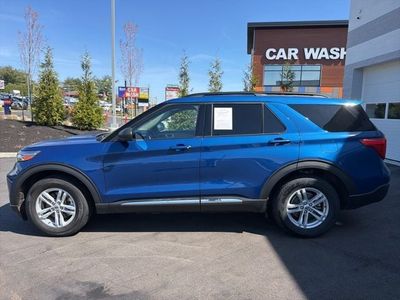 2023 Ford Explorer — rear three-quarter view