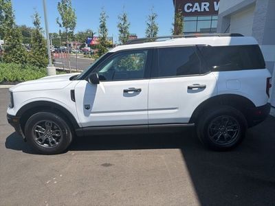 2023 Ford Bronco Sport — rear three-quarter view