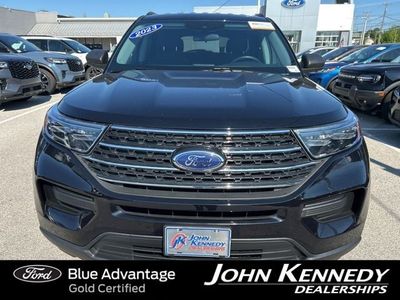 2023 Ford Explorer — rear three-quarter view