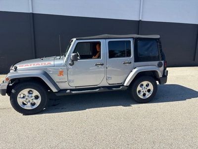 2013 Jeep Wrangler — rear three-quarter view