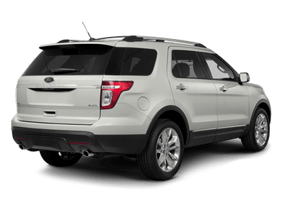 2014 Ford Explorer — rear three-quarter view