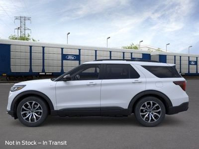 2026 Ford Explorer — rear three-quarter view