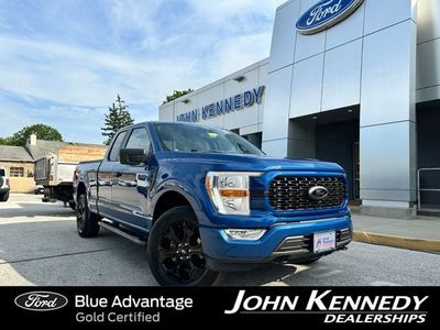 2022 Ford F-150 — side profile view