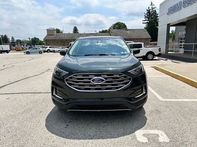 2022 Ford Edge — rear three-quarter view