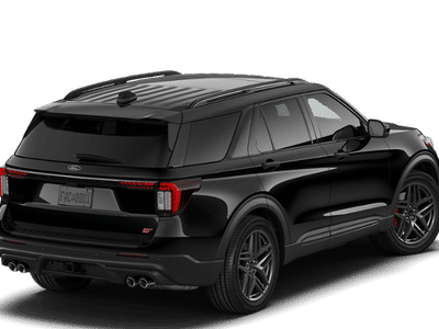 2026 Ford Explorer — rear three-quarter view