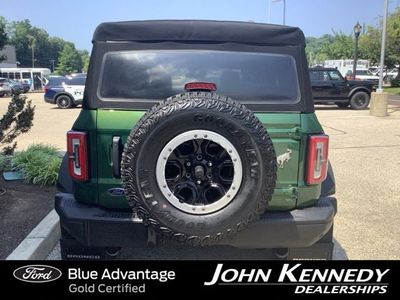 2022 Ford Bronco — interior view