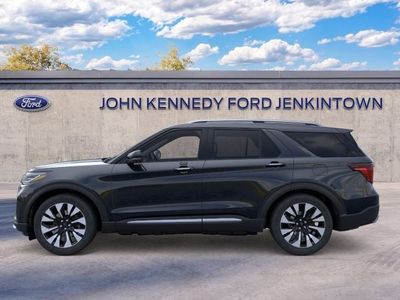 2026 Ford Explorer — rear three-quarter view