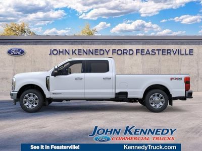 2026 Ford F-350 — rear three-quarter view