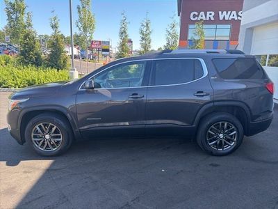 2018 GMC Acadia — rear three-quarter view