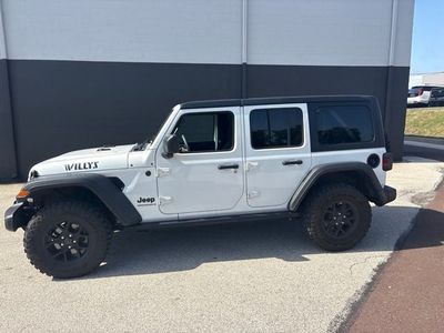 2024 Jeep Wrangler — rear three-quarter view
