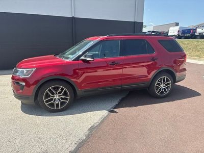 2018 Ford Explorer — interior view