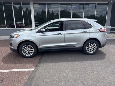 2022 Ford Edge — rear three-quarter view