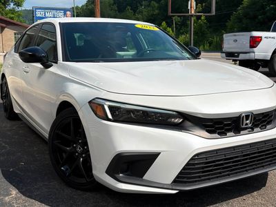 2022 Honda Civic Hatchback — rear three-quarter view