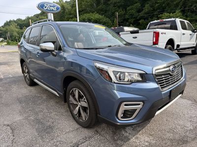 2020 Subaru Forester — rear three-quarter view