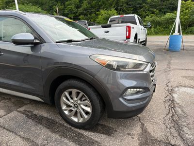 2018 Hyundai Tucson — rear three-quarter view