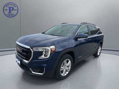 2022 GMC Terrain — rear three-quarter view
