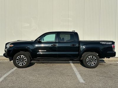2020 Toyota Tacoma — rear three-quarter view