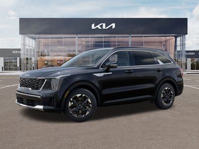 2026 Kia Sorento — rear three-quarter view