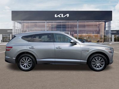 2023 Genesis GV80 — rear three-quarter view