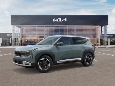 2027 Kia Seltos — rear three-quarter view