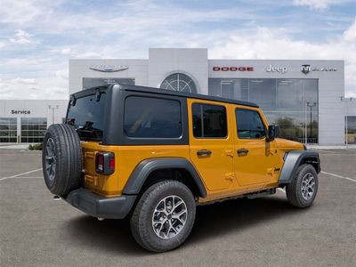 2026 Jeep Wrangler — rear three-quarter view