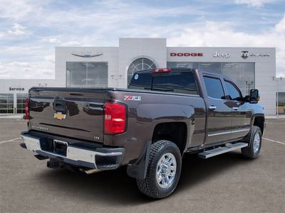 2016 Chevrolet Silverado 2500Hd — rear three-quarter view