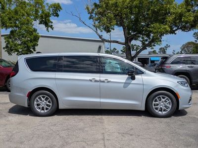 2026 Chrysler Pacifica — rear three-quarter view