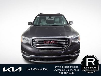 2017 GMC Acadia — rear three-quarter view