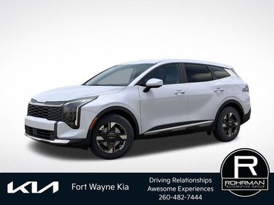 2026 Kia Sportage — rear three-quarter view