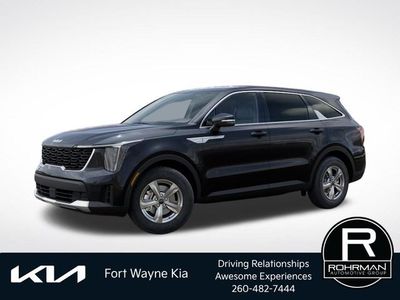 2026 Kia Sorento — rear three-quarter view