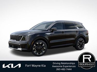 2026 Kia Sorento — rear three-quarter view