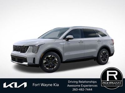 2026 Kia Sorento — rear three-quarter view