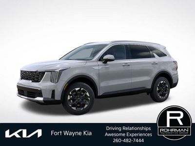 2026 Kia Sorento — rear three-quarter view