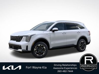 2026 Kia Sorento — rear three-quarter view