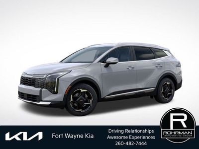 2026 Kia Sportage Hybrid — rear three-quarter view