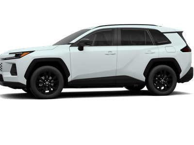 2026 Toyota RAV4 — rear three-quarter view