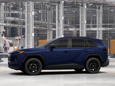 2026 Toyota RAV4 — rear three-quarter view