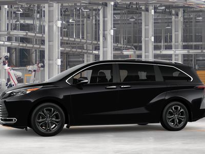 2026 Toyota Sienna — rear three-quarter view
