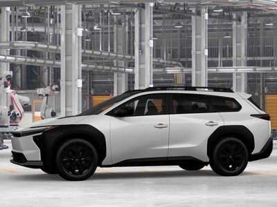 2026 Toyota bZ Woodland — rear three-quarter view