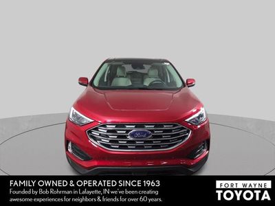2023 Ford Edge — rear three-quarter view