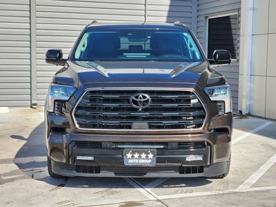 2024 Toyota Sequoia — rear three-quarter view