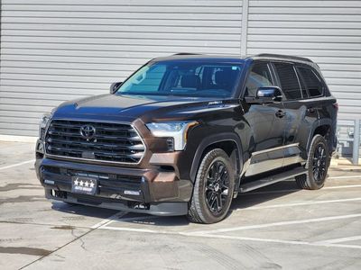 2024 Toyota Sequoia — interior view