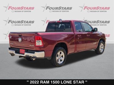 2022 RAM 1500 — interior view