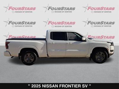 2025 Nissan Frontier — rear three-quarter view