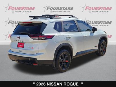 2026 Nissan Rogue — interior view