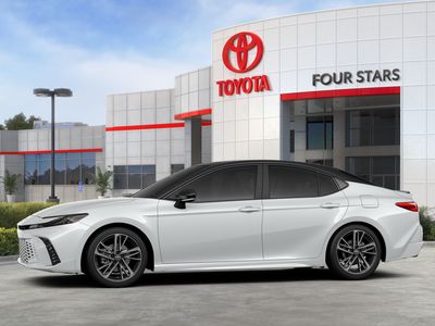 2026 Toyota Camry — rear three-quarter view