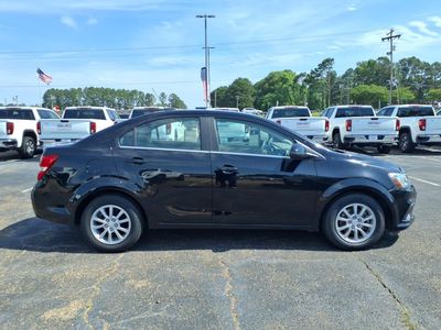 2020 Chevrolet Sonic — rear three-quarter view